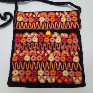 VTG Vintage Colorful Embroidered Women's Bag